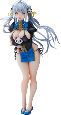 UNION CREATIVE Sencha An illustration Figure Panda-chan China Dress ver. F/S NEW-image