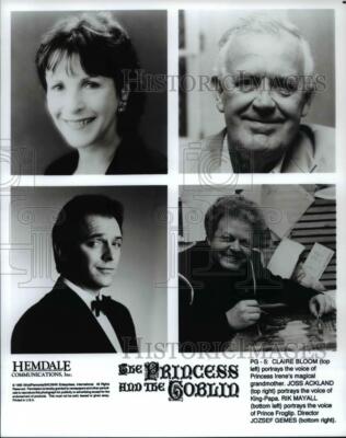 1995 Press Photo Claire Bloom & Joss Ackland in The Princess & the Goblin-image