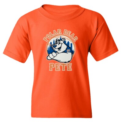 Pete Alonso New York Mets Polar Bear Pete Youth T-Shirt-image