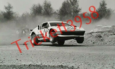 Rallycross Press photo Eurocircuit Holland Joss Fassbender 8x5cm - 1982 - Racing-image