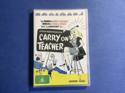 Carry On Teacher (DVD, 1959) Comedy - Brand New Sealed Region 4-image