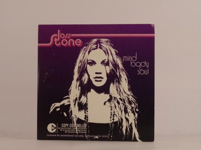 JOSS STONE MIND BODY AND SOUL (500) 14 Track Promo CD Album with Card Sleeve REL-image