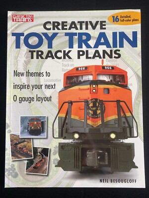 CREATIVE TOY TRAIN TRACK PLANS Nieil Besougoff 2005 Kalmbach -image