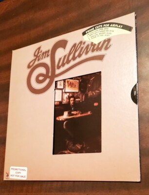 Self Titled - Jim Sullivan (LP 1972 Playboy Records) WLP Promo Copy Diecut RARE!-image