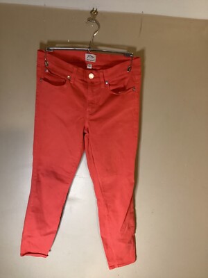 J. Crew Jeans 27 Toothpick orange -image