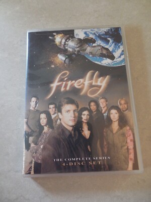 FIREFLY: THE COMPLETE DVD SERIES, 4-DISC SET, JOSS WHEDON, 14 EPISODES!-image