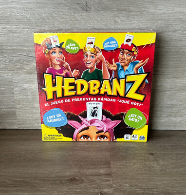 Hedbanz Game Spanish Version El Juego De Mesa En Español SEALED 8+-image