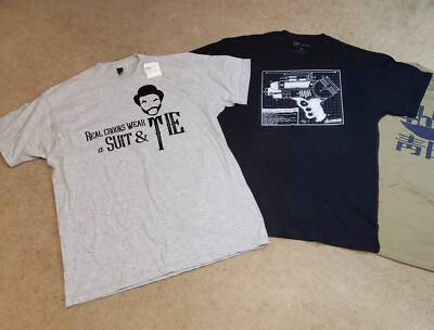 2 Shirts (XL) from Joss Whedon's Firefly/Serenity, Badger & Lassiter MK1-image