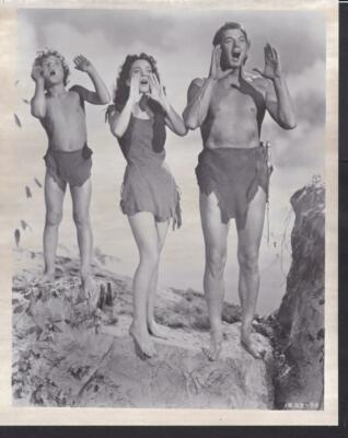 M O Sullivan J Weissmuller Tarzan's New York Adventure R1970s movie photo 41814-image