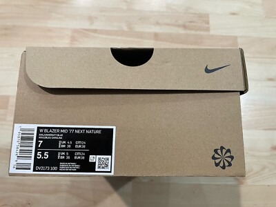 Nike Blazer '77 Next Nature Mid Hemp W Size 7	-image