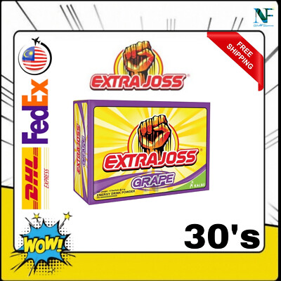 30 pcs EXTRA JOSS Active Flavor 5 Pack Energy Drink Powder Boost Stamina-image