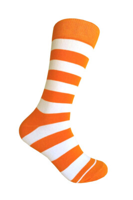 Men's Mid-calf Various Colors Multi-occasion Stripes Dress Socks-image