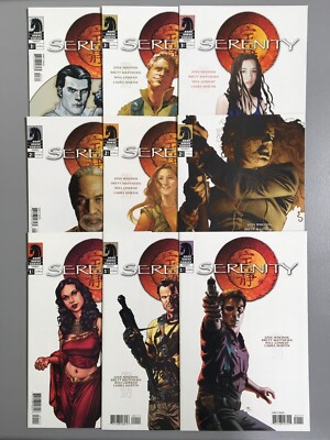 Joss Whedon’s Serenity #1, 2, 3,Full Set +ALL Variants, 1st App Firefly, 9.8-image