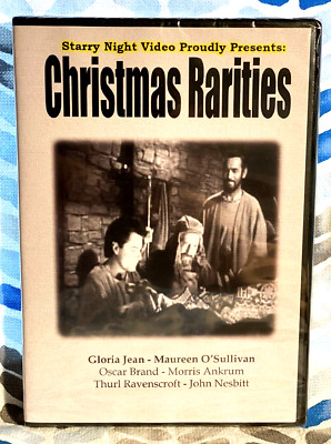 Christmas Rarities DVD *SEALED*  Gloria Jean John Nesbitt Maureen O'Sullivan-image