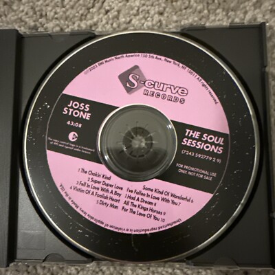 Joss Stone Soul Sessions CD Promotional Promo Copy-image