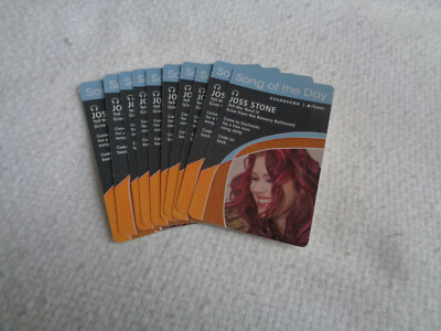 Joss Stone - Original Starbucks Song of the Day Cards - Tell Me 'Bout It - 2007 -image