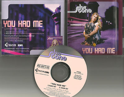 JOSS STONE You Had me 2TRX w/ RARE RADIO & ALBUM EDITS PROMO DJ CD single 2004-image