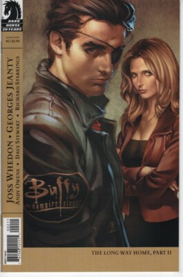 Buffy Vampire Slayer #2 cover A comic book Season 8 TV show series Joss Whedon-image