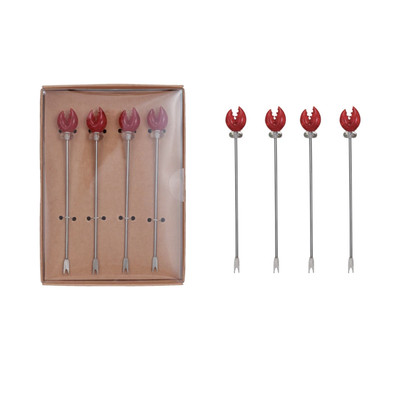 Creative Co-op Crab Claw Picks-image