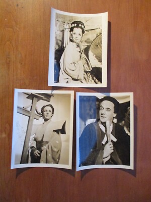 GILBERT & SULLIVAN MIKADO 3 ORIGINAL 1939 DELUXE BW MOVIE STILLS JEAN COLIN EX-image