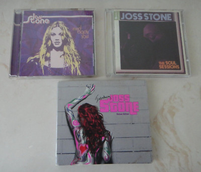 Lot 3 CDs JOSS STONE-INTRODUCING [DELUXE EDITION]+MIND BODY SOUL+SOUL SESSIONS-image