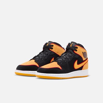 Size 7 - Air Jordan 1 SE Mid Vivid Orange-image