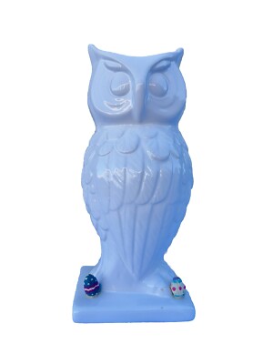 White Ceramic Owl Vase Statue, by Creative Co-op. 9.5