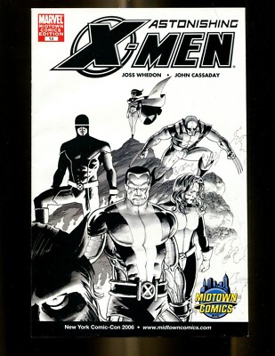 ASTONISHING X-MEN 13 MIDTOWN COMICS EDITION (9.2) JOSS WHEDON MARVEL (b015)-image