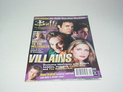 BUFFY THE VAMPIRE SLAYER TV Show Magazine #18 2005 Joss Blucas Gellar Horror #1-image