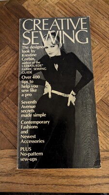 VTG CREATIVE SEWING: THE DESIGNER LOOK by Krestine Corbin Magazine 1978-image