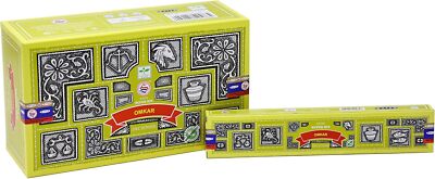 Satya Super Hit Omkar Incense Joss Sticks Pack of 12X15g Each Pack 180 Sticks-image