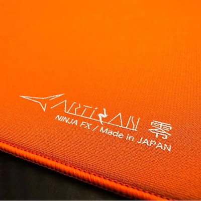 ARTISAN FX ZERO Gaming Mouse Pad, Orange MID 42x33cm-image