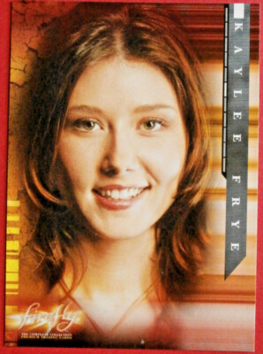 Joss Whedon's FIREFLY - Card #07 - KAYLEE FRYE - Jewel Staite - Inkworks 2006-image