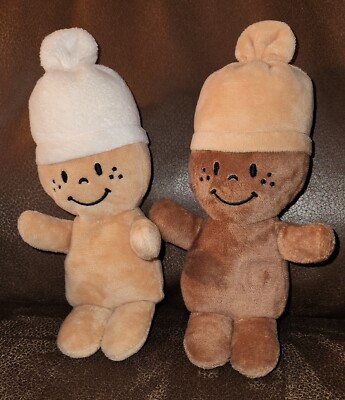 Baby Friends Pair Creative Minds Plush Dolls Soft Toys Marvel Education 9”-image