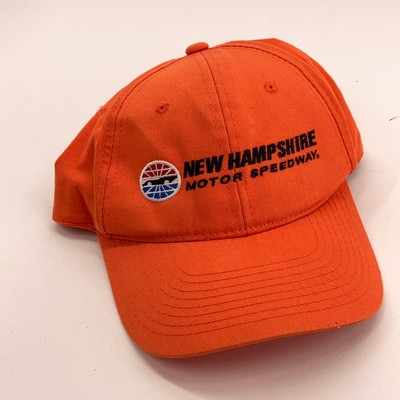 New Hampshire motor Speedway Orange baseball cap mid profile-image