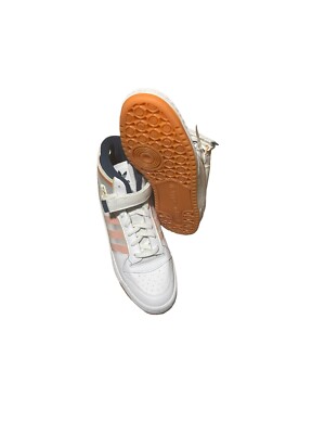 Adidas Forum Mid TT Men's Shoes Size 8.5 ‘White Acid Orange' New FY4707-image