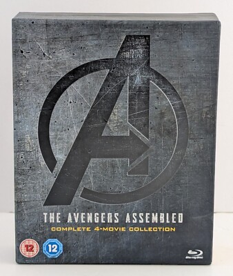 The Avengers Assembled Complete 4-Movie Collection Blue-Ray-image