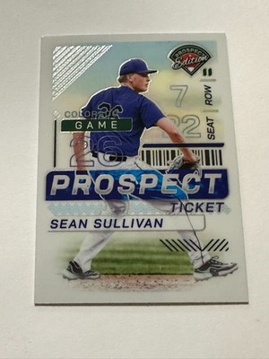 2024 Panini Prospects Edition - Sean Sullivan #21 White Hole Ticket-image