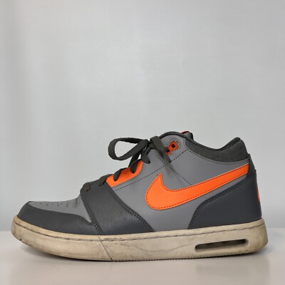Nike Air Stepback Air Step Back 654476-060 Gray Orange Shoes Mens US Size 11-image