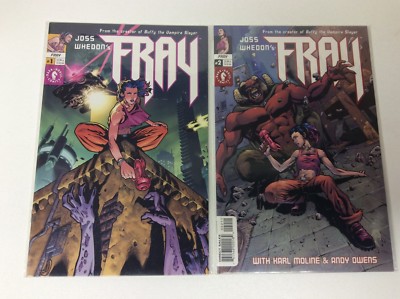 FRAY #1-2 (DARK HORSE/2001/JOSS WHEDON/BUFFY/061870) COMPLETE SET LOT OF 2-image