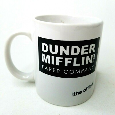 Dunder Mifflin Coffee Mug, MUG The Office TV Show Paper Company Logo Cup Gift-image