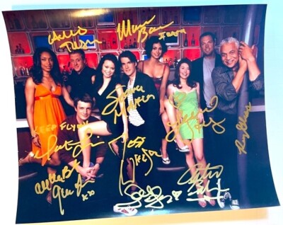 FIREFLY photo complete cast signed by all NATHAN FILLION JOSS WHEDON SERENITY-image