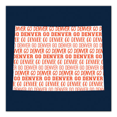 Creative Products Blue Colorado Go Team 16 x 16 Canvas Wall Art-image