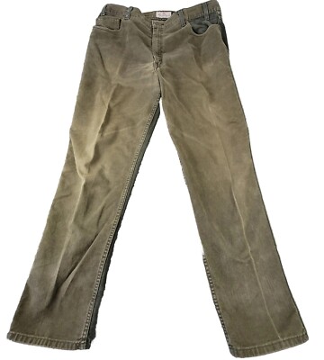Levis Strauss Signature Jeans Mens 40 X 32 Green Orange Tag Pants Relaxed 540-image