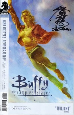 signed JO CHEN BUFFY THE VAMPIRE SLAYER #32 TWILIGHT 1st print joss whedon COMIC-image