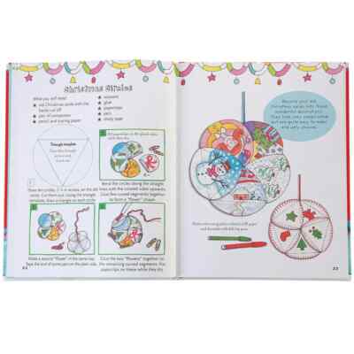 My Big Book of Christmas Activities : Make and Color Decorations, Creative...-image