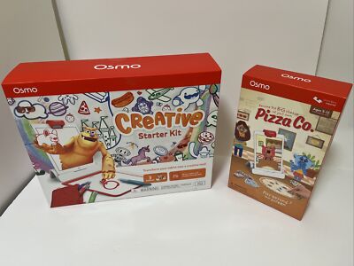 Osmo - Creative Starter Kit iPad (New Version) Age 5-10 SEALED w/ Pizza Co. Game-image