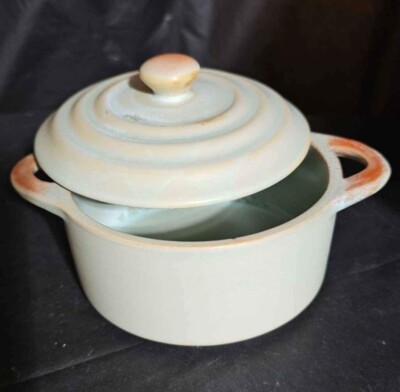 Creative Co-op Stoneware Mini/Individual Baker Dish with Lid / Set Of 8-image