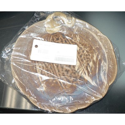 Creative Co-op Pumpkin Stoneware Serving Platter 9