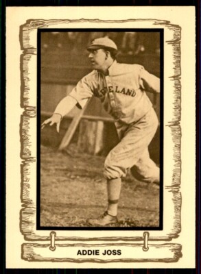 1983 CRAMER BASEBALL LEGENDS SERIES 4 #114 ADDIE JOSS CLEVELAND INDIANS-image